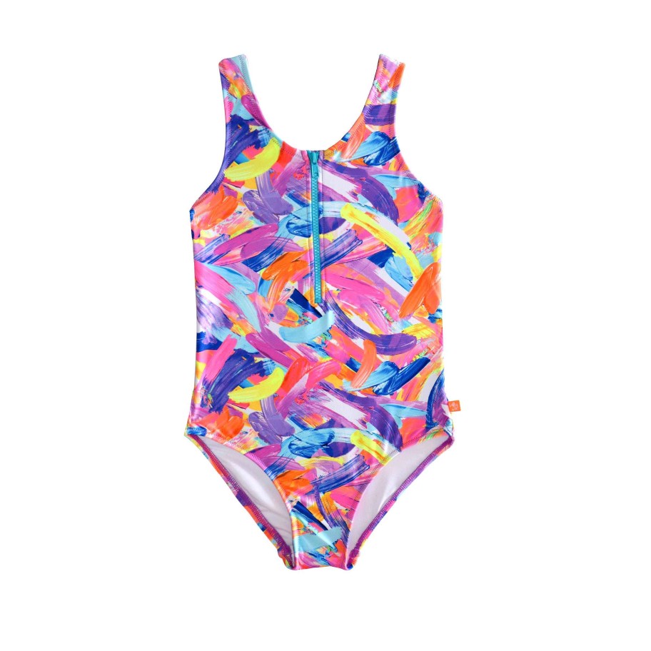 Sista ( Girls Sizes 8-16 ) Salty Ink One Piece | 1392 Craze One Piece Paint