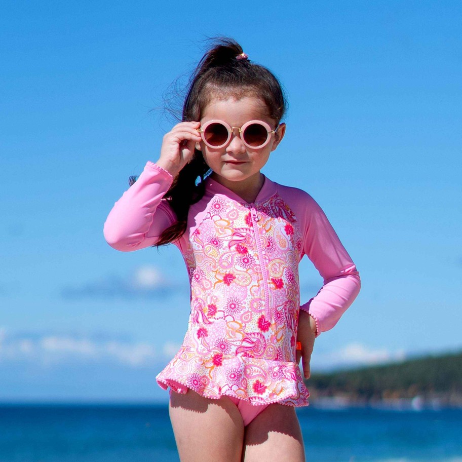 Lil Sista ( Girls Sizes 00-7 ) Salty Ink Sunsuit | 1394 Miss Sunsuit Popsical