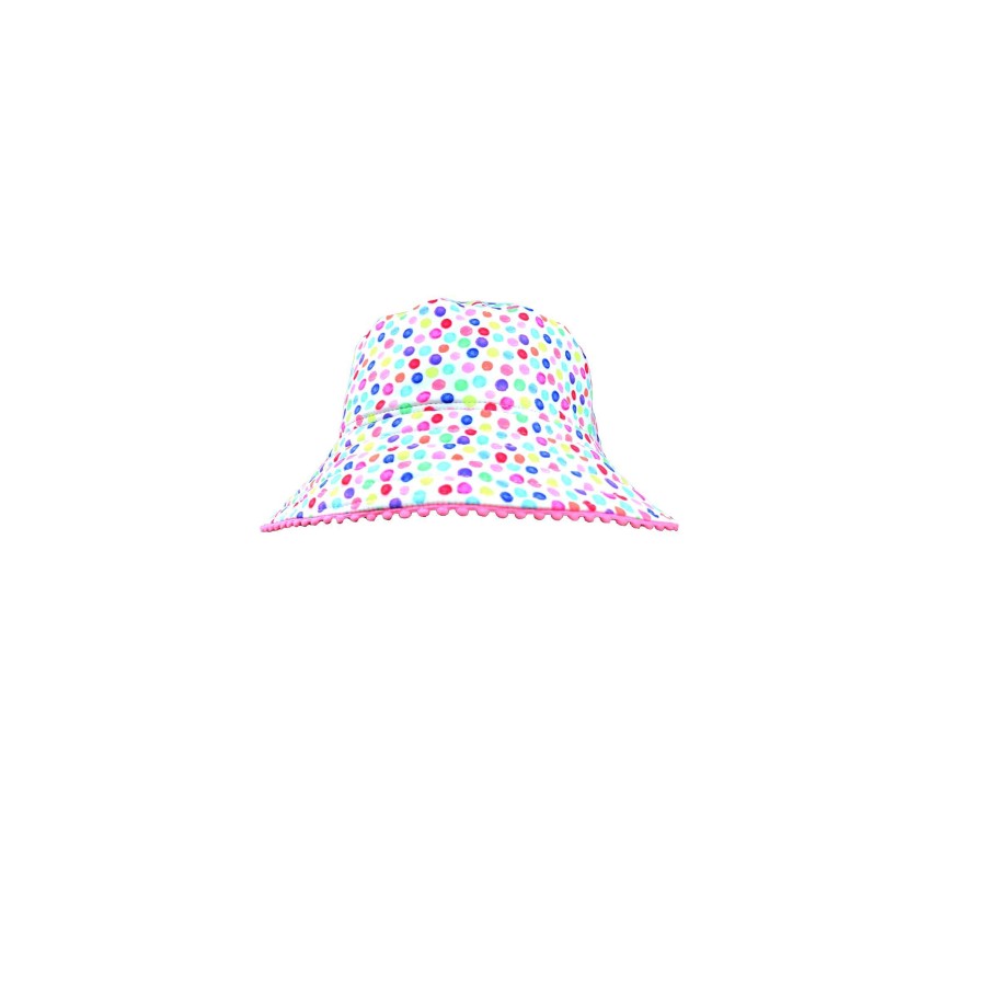 Lil Sista ( Girls Sizes 00-7 ) Salty Ink Swim Hat | 1172 Miss Sunhat Fruitti