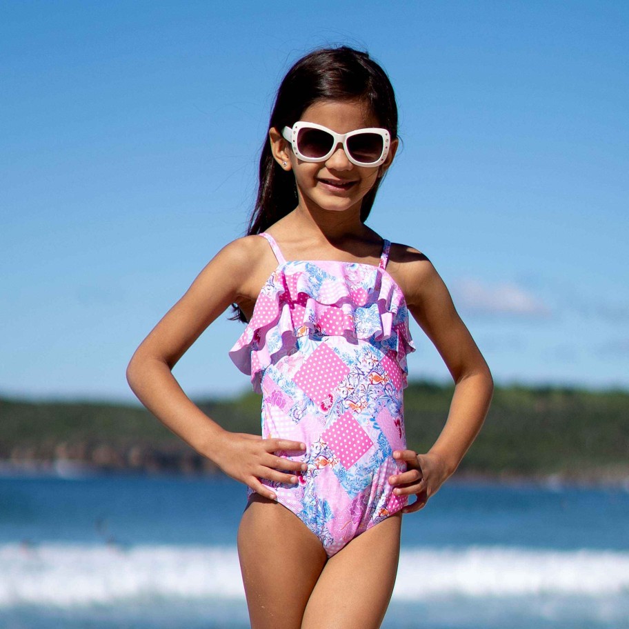 Lil Sista ( Girls Sizes 00-7 ) Salty Ink One Piece | 1364 Miss Dollhouse One Piece Dolly