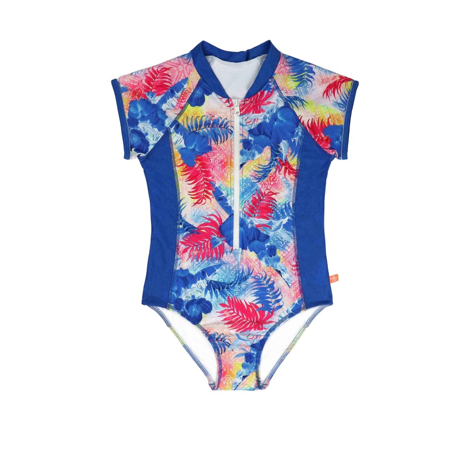 Sista ( Girls Sizes 8-16 ) Salty Ink Surf Suit | 1279 Surfsuit Waikiki