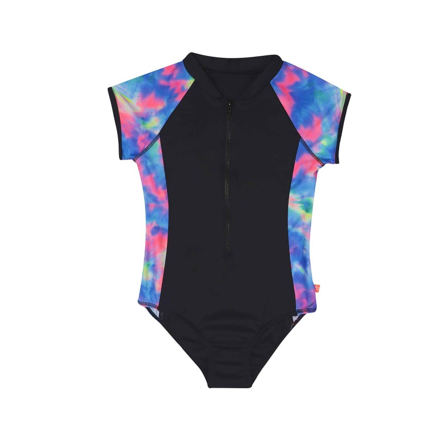 Sista ( Girls Sizes 8-16 ) Salty Ink Surf Suit | 1216 Crush Surfsuit Summer