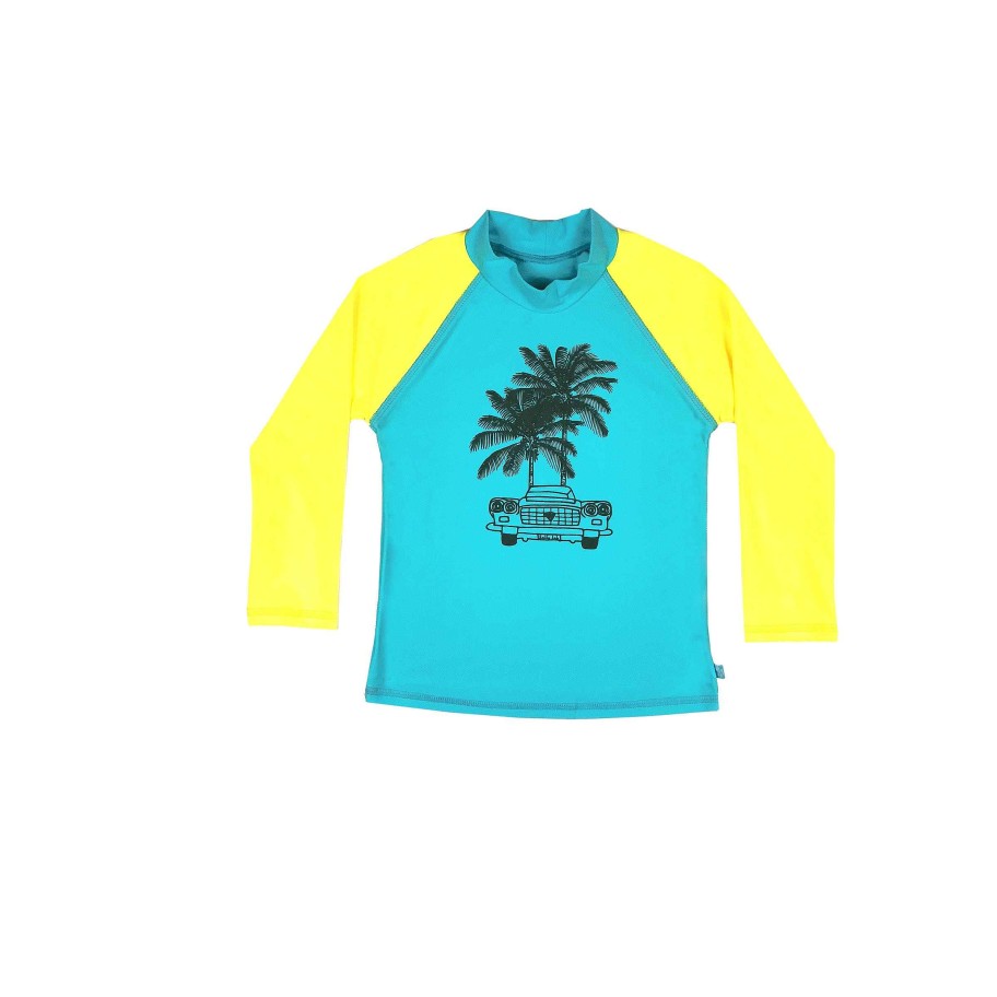 Boys ( Sizes 00-12) Salty Ink Rashvest | 407 Long Sleeve Rashvest Tropix