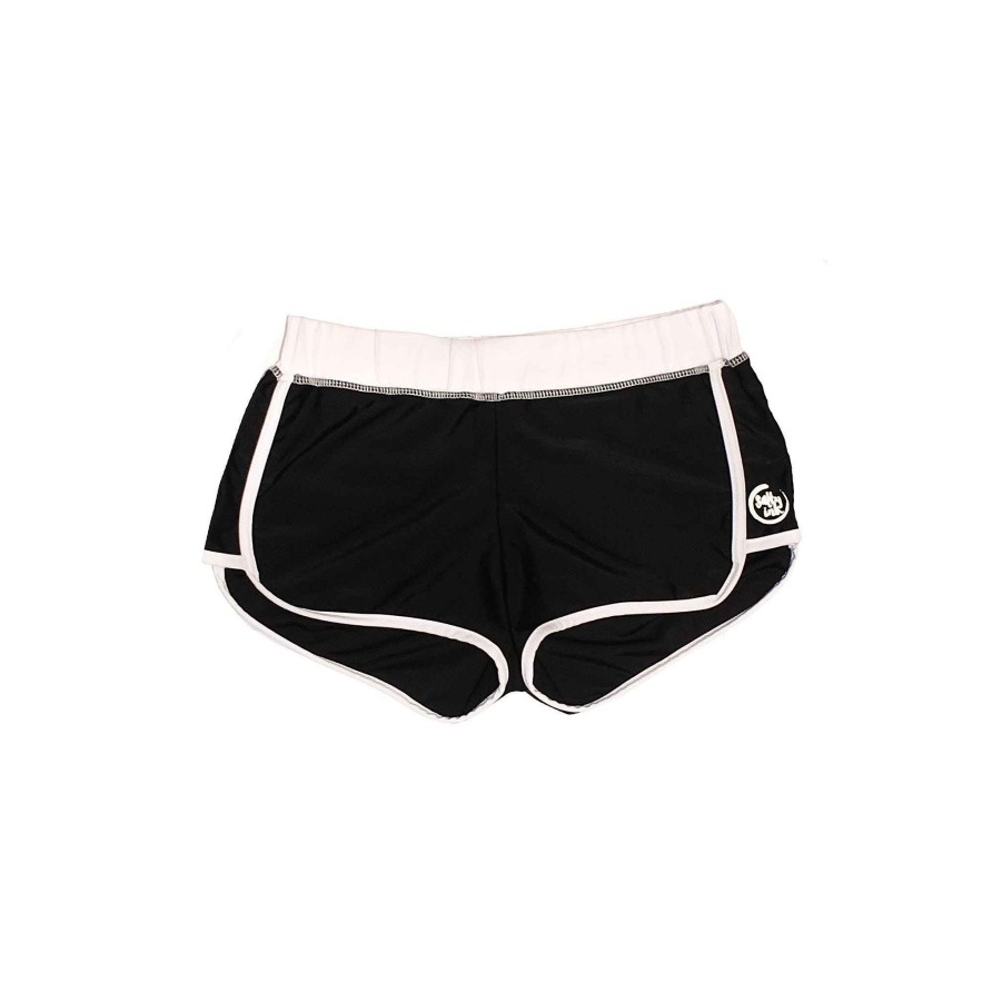 Ladies ( Sizes 6-18 ) Salty Ink Swim Short | 238 Summerlandz Boardie Black