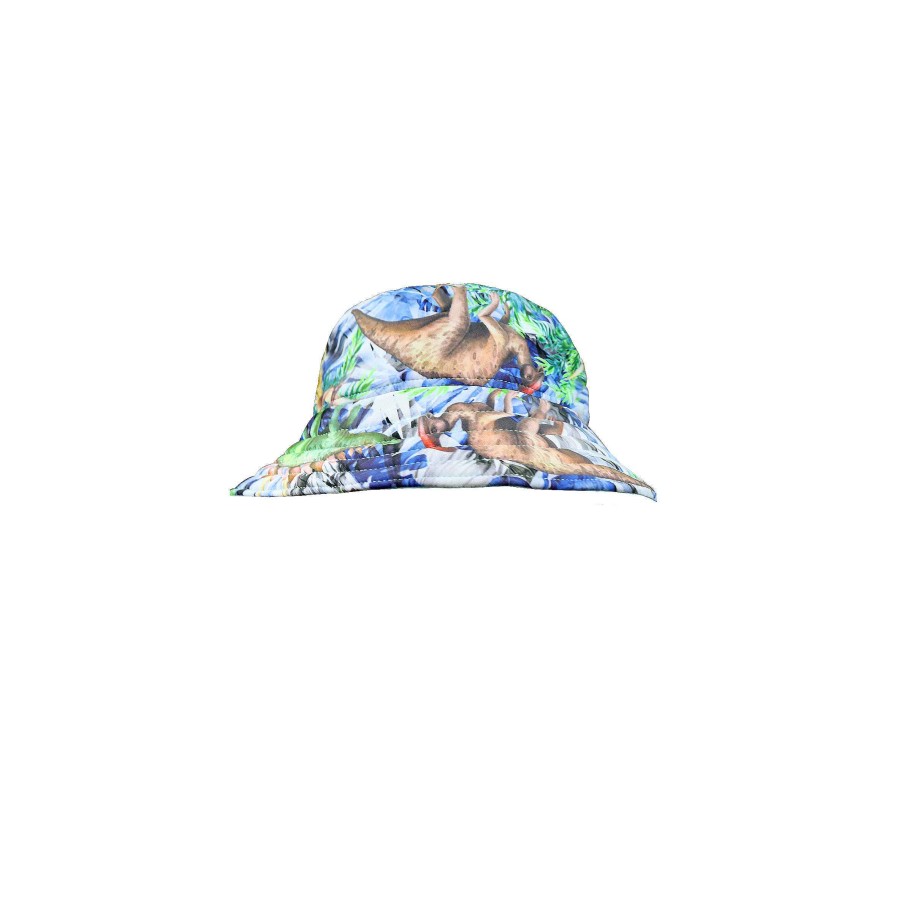 Boys ( Sizes 00-12) Salty Ink Swim Hat | 404 Safari Sunhat Dino