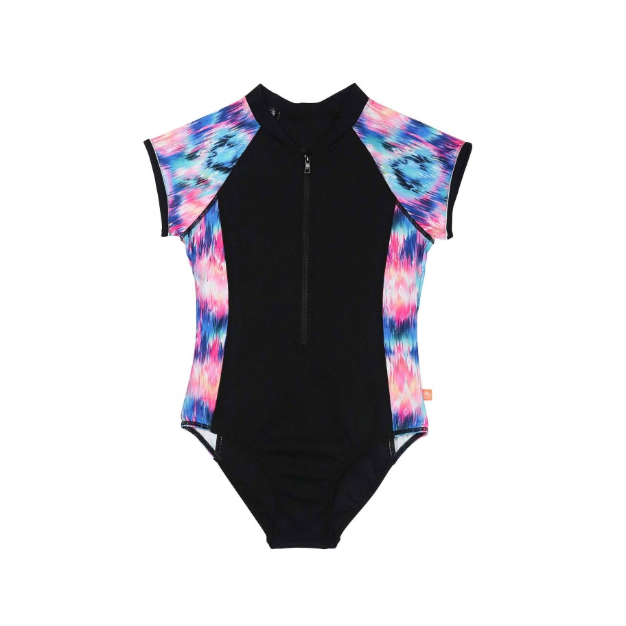 Sista ( Girls Sizes 8-16 ) Salty Ink Surf Suit | 1317 Tribe Surfsuit Summer