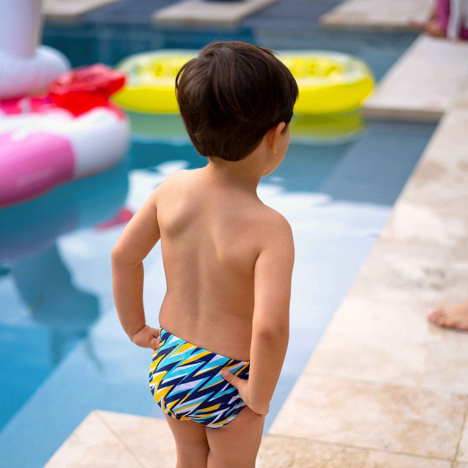 Boys ( Sizes 00-12) Salty Ink Swim Pant | 412 Swim Pant Cosmik