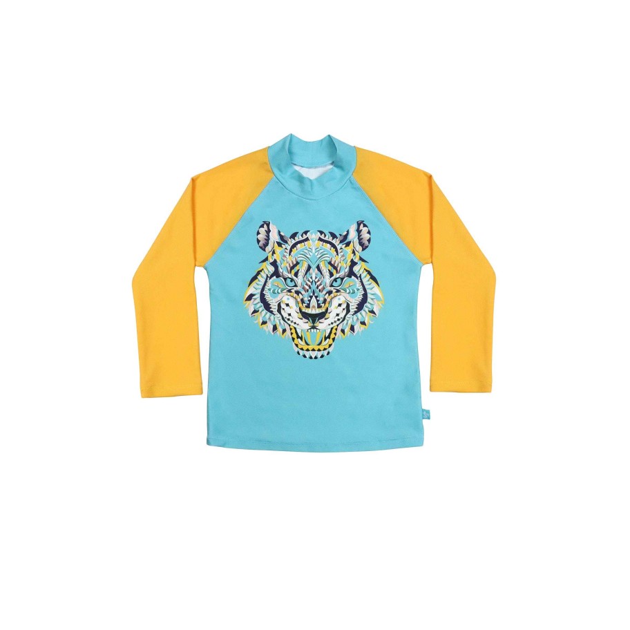 Boys ( Sizes 00-12) Salty Ink Rashvest | 407 Roar Long Sleeve Rashvest Cosmik