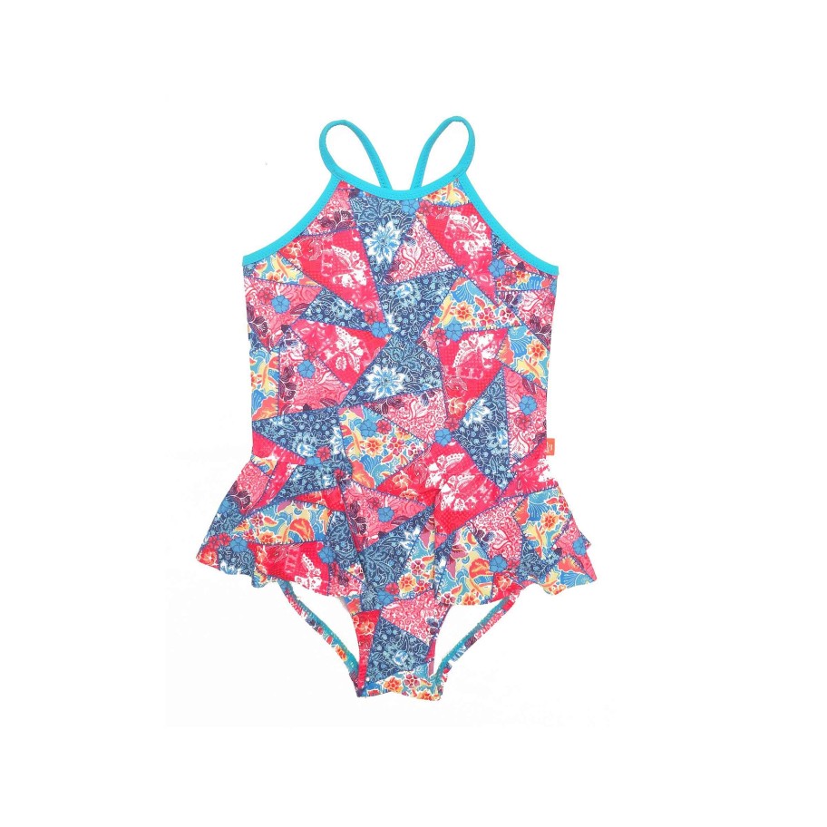 Lil Sista ( Girls Sizes 00-7 ) Salty Ink One Piece | 1009 Miss One Piece Batiki