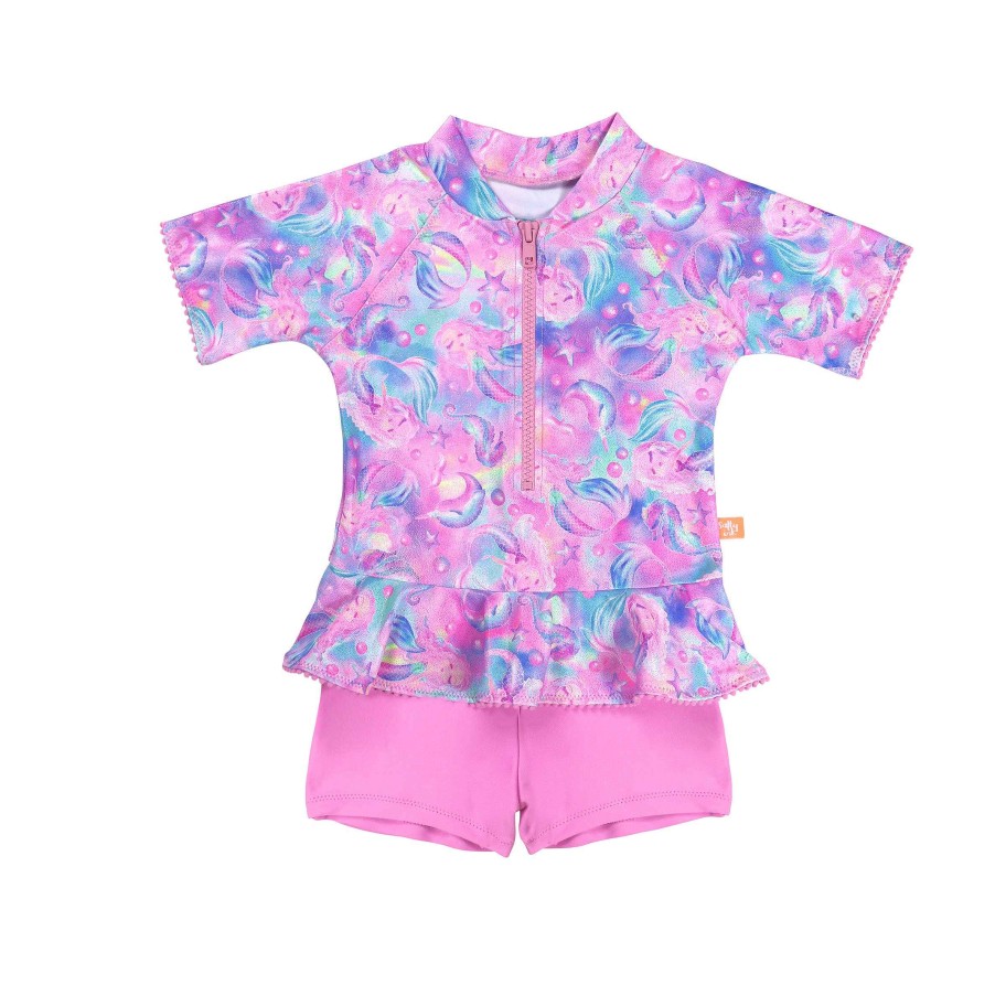 Lil Sista ( Girls Sizes 00-7 ) Salty Ink Playsuit | 1367 Miss Playsuit Magical