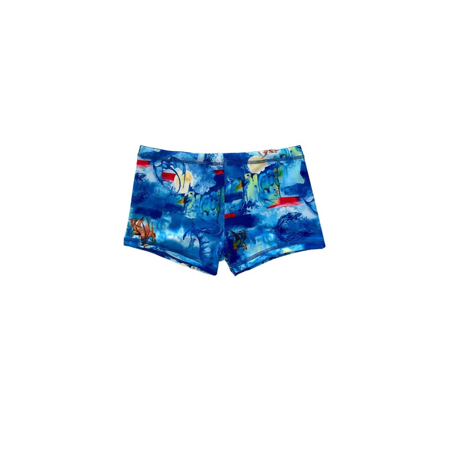 Boys ( Sizes 00-12) Salty Ink Euroleg | 401 Cosmik Euroleg Dragon