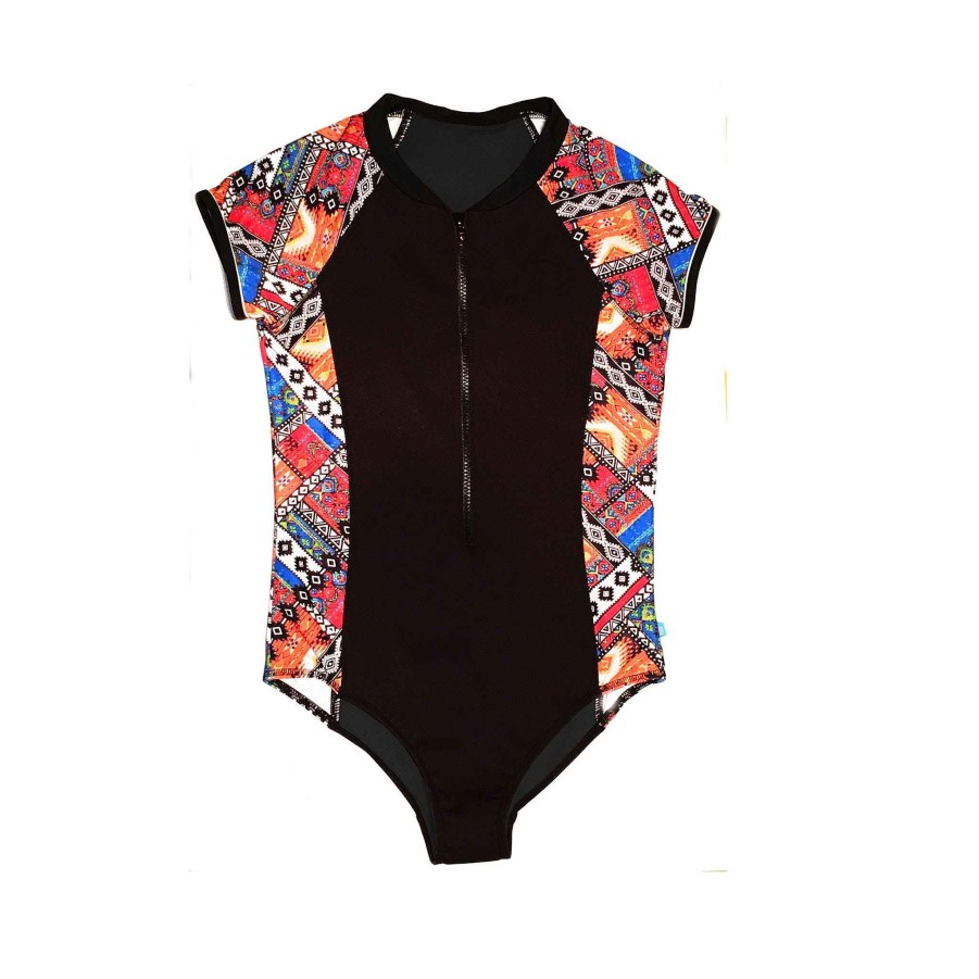 Ladies ( Sizes 6-18 ) Salty Ink Surf Suit | 214 Landz Surf Suit Summer