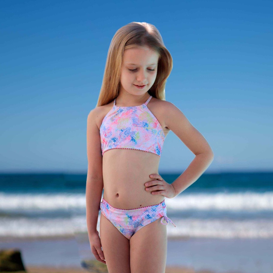 Lil Sista ( Girls Sizes 00-7 ) Salty Ink Bikini | 1345 Miss Bikini Bella