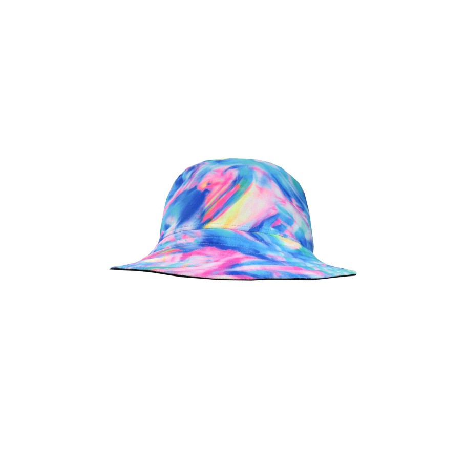 Sista ( Girls Sizes 8-16 ) Salty Ink Bucket Hat | 1293 Rollergirl Bucket Hat Rainbow