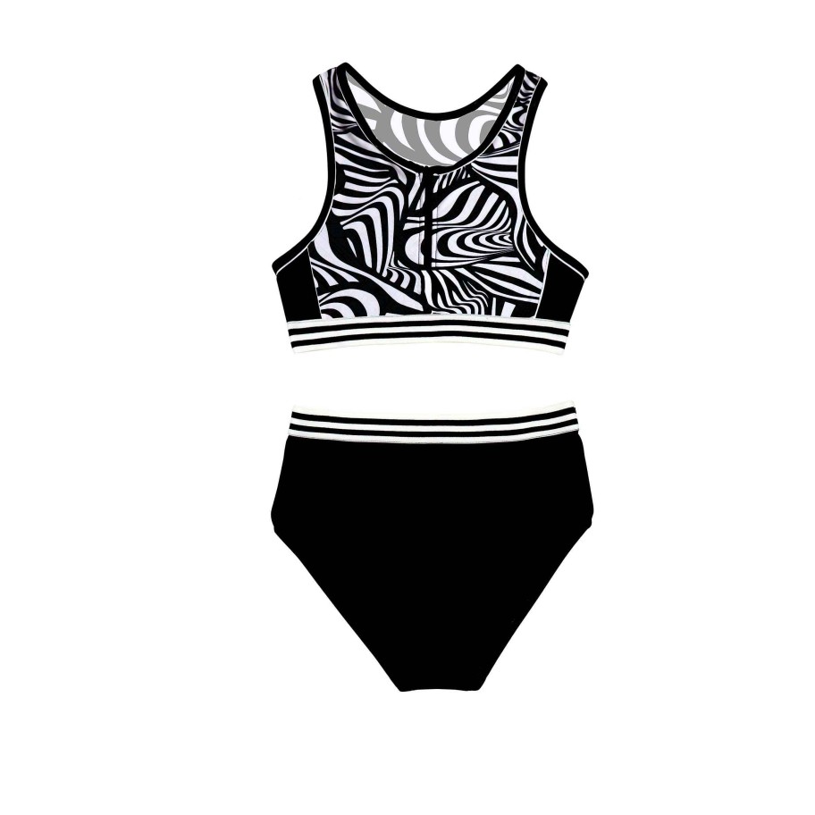 Sista ( Girls Sizes 8-16 ) Salty Ink Bikini | 1313 Squad Crop Bikini Mod