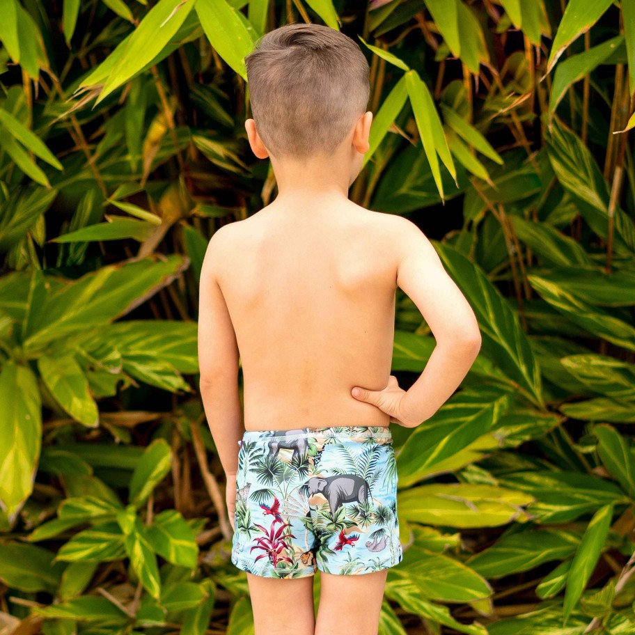 Boys ( Sizes 00-12) Salty Ink Euroleg | 401 Treasure Euroleg Island