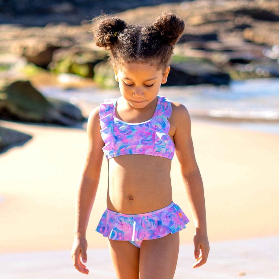 Lil Sista ( Girls Sizes 00-7 ) Salty Ink Bikini | 1372 Miss Bikini Magical